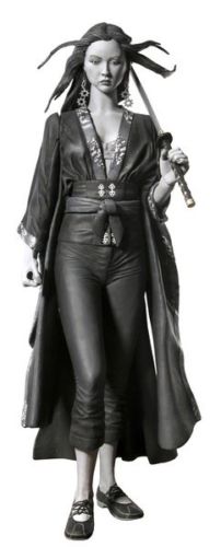 Sin City - Miho Actionfigur 18 cm b/w Version