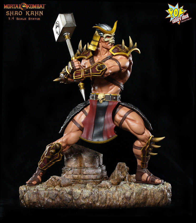 Mortal Kombat 9 Shao Kahn 1:4 Statue