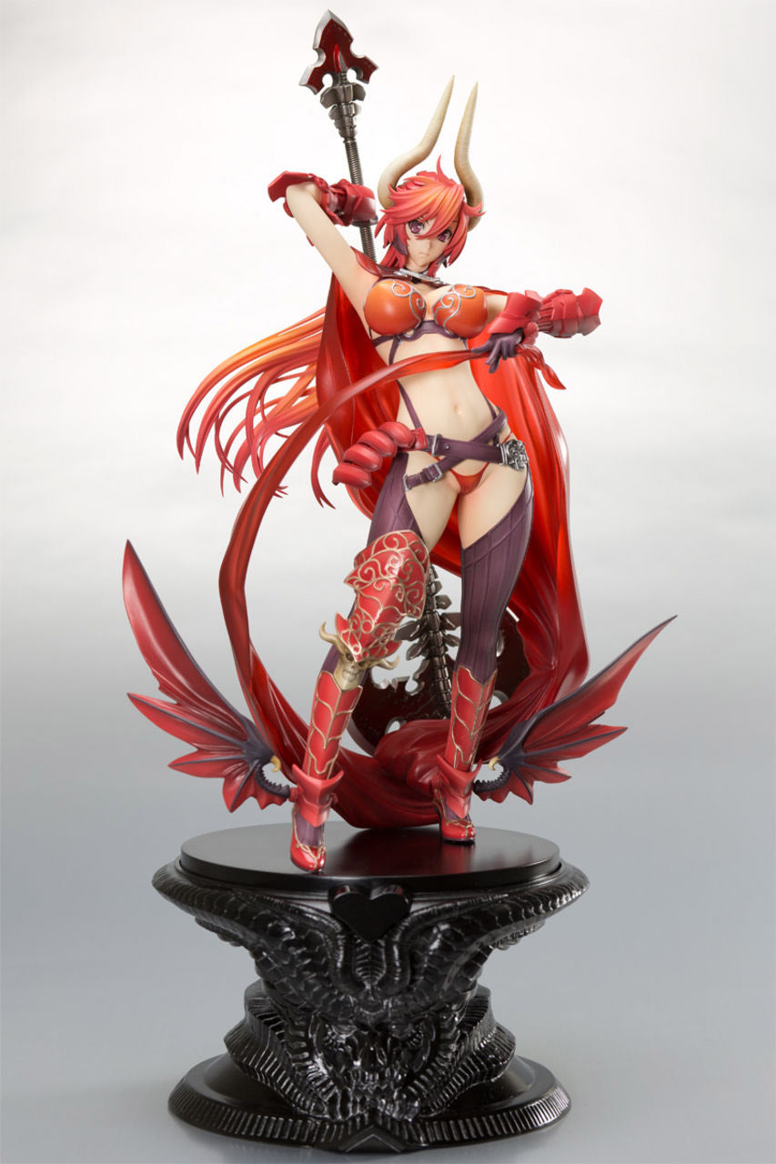 Seven Deadly Sins Wrath Statue 1/8 Satan Clear File Set 26 cm
