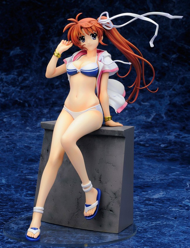Magical Girl Lyrical Nanoha Strikers PVC Statue 1/7 Nanoha Talamachi Summer Holiday 24 cm