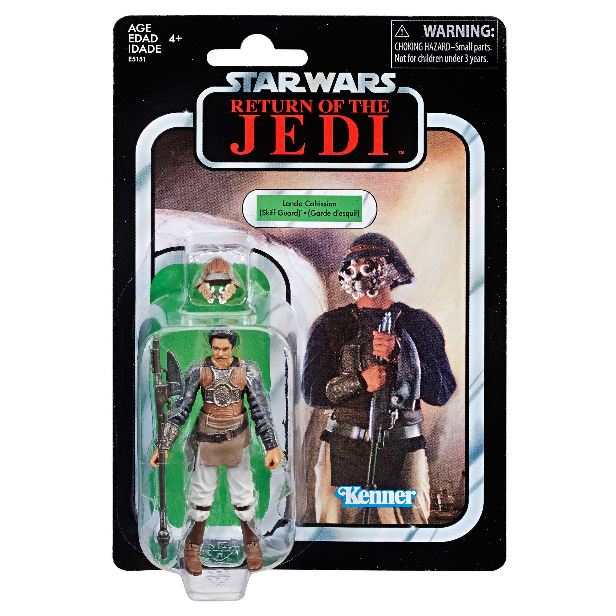 Star Wars EP VI Vintage Collection Actionfigur 2019 Lando Calrissian (Skiff Guard) Exclusive 10 cm