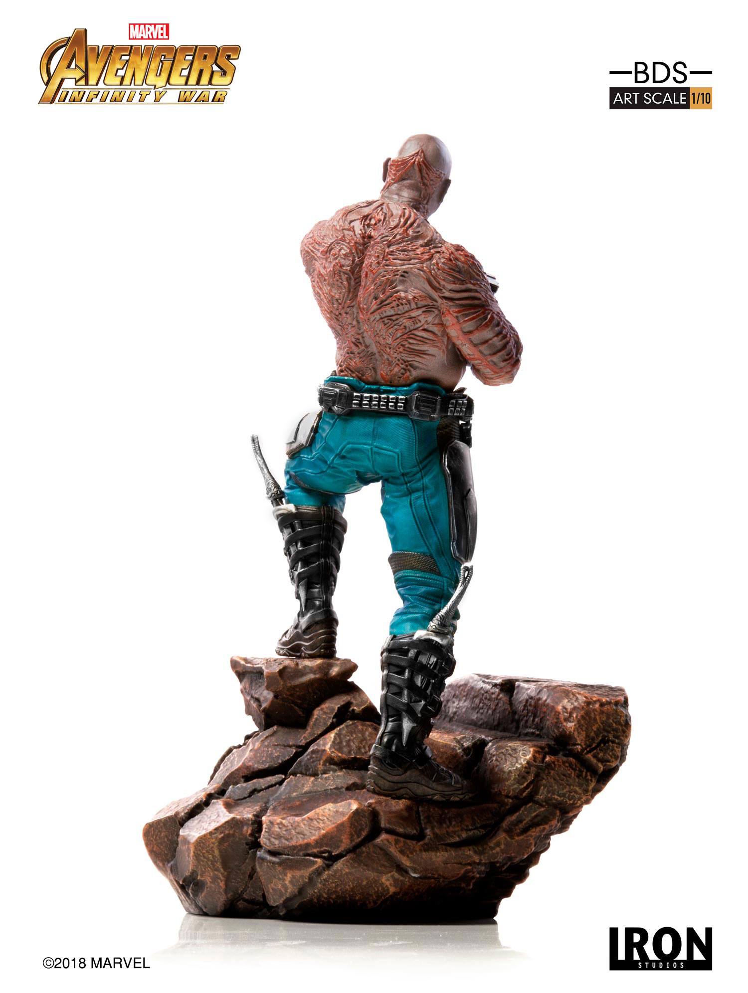 Avengers Infinity War BDS Art Scale Statue 1/10 Drax 23 cm