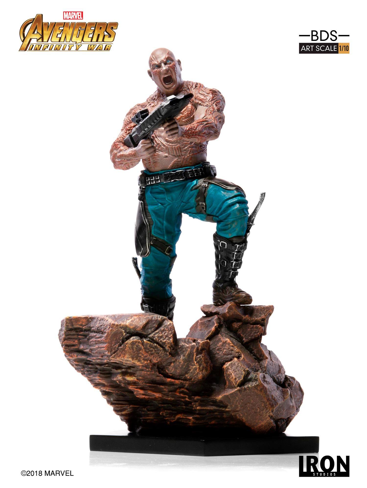Avengers Infinity War BDS Art Scale Statue 1/10 Drax 23 cm