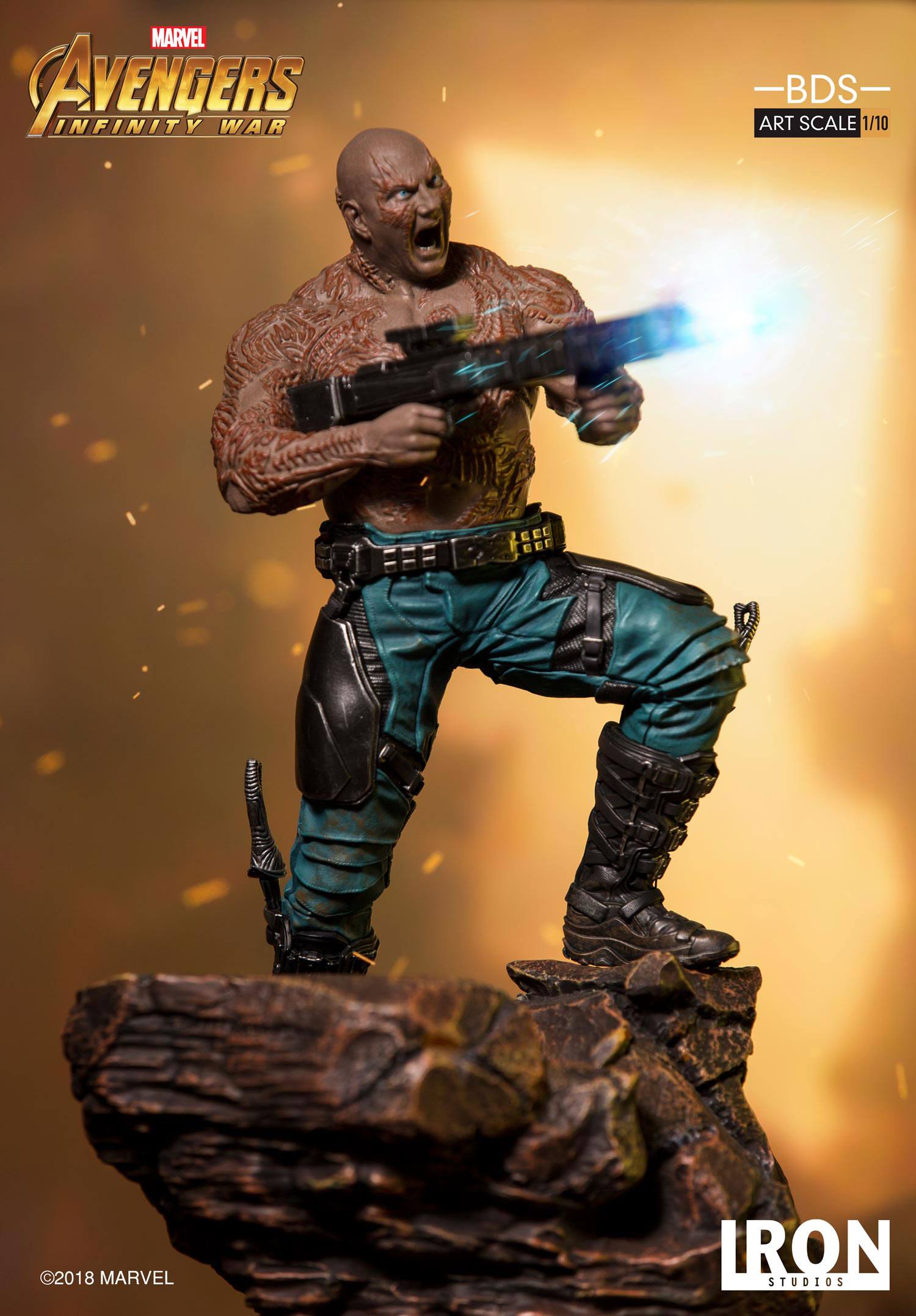 Avengers Infinity War BDS Art Scale Statue 1/10 Drax 23 cm