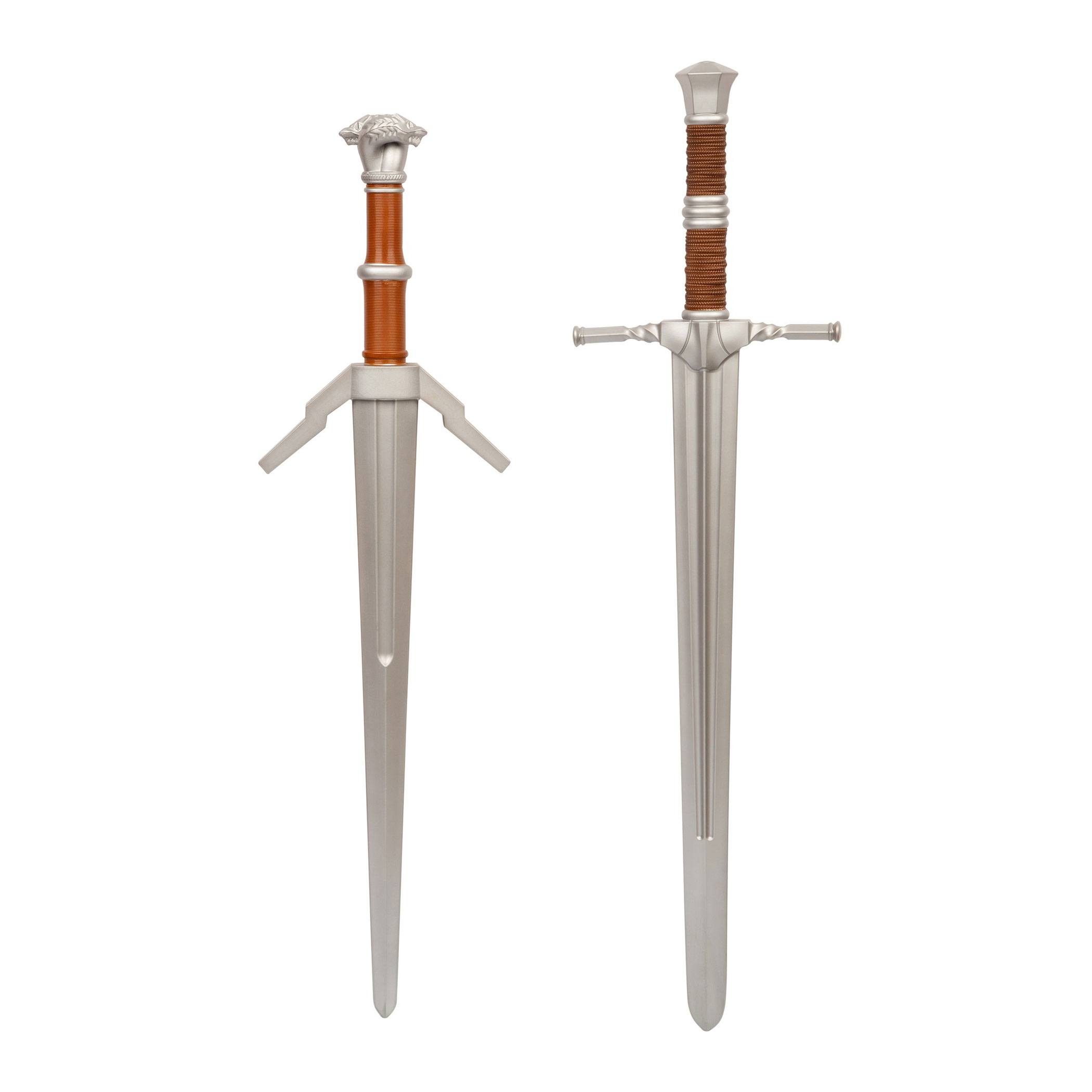 The Witcher Schaumstoff-Schwert Doppelpack 1/1 Steel and Silver