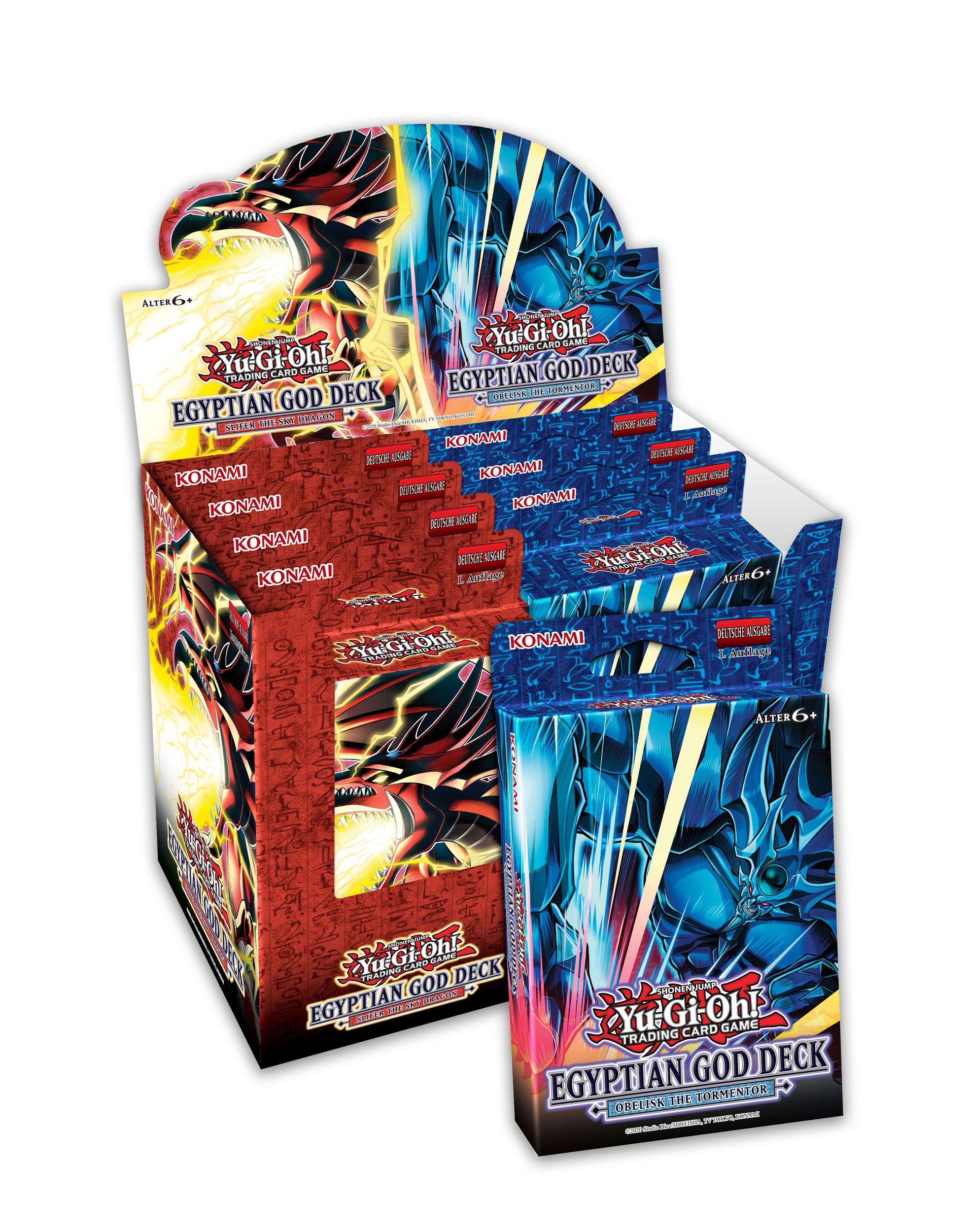 Yu-Gi-Oh! Structure Deck Egyptian God Deck: Obelisk/Slifer Set *Deutsche Version*