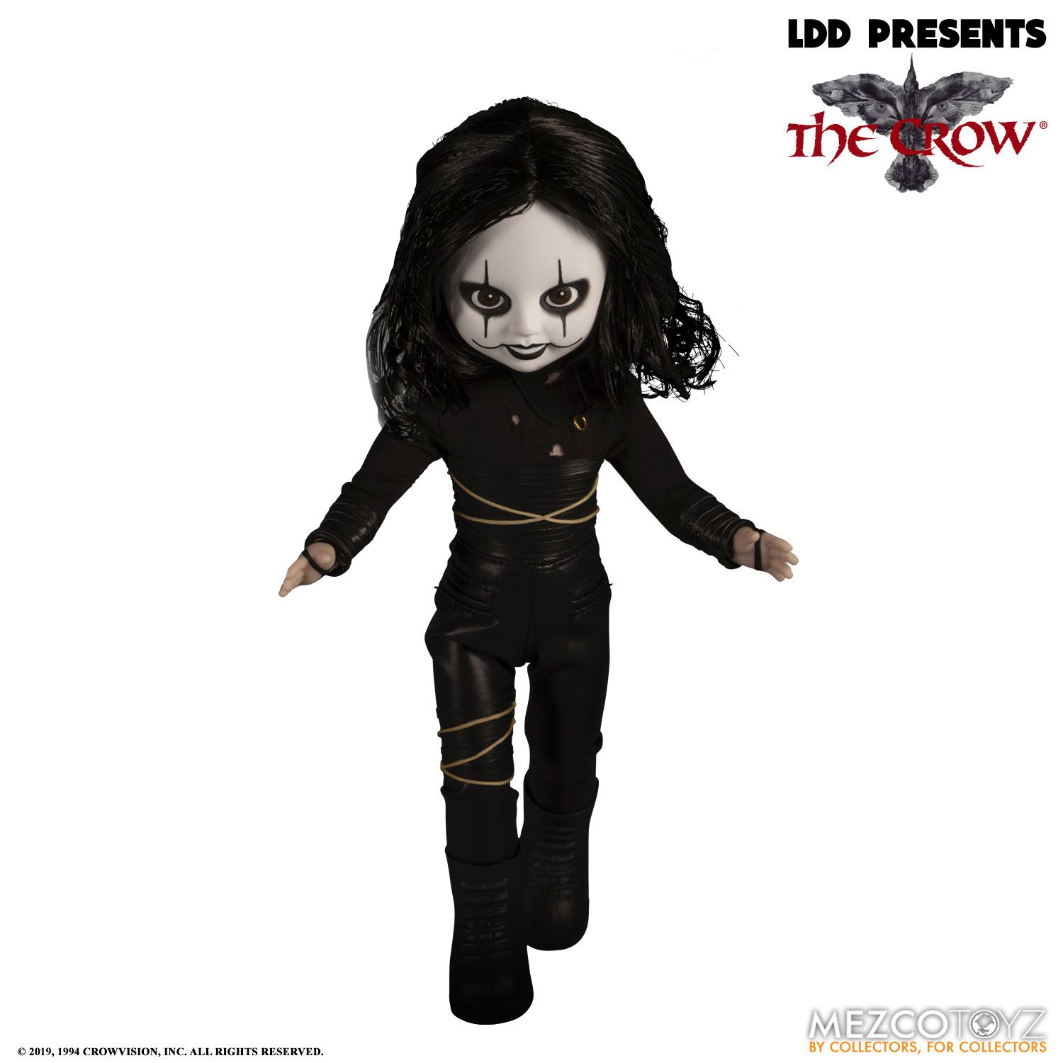 The Crow Living Dead Dolls Puppe Eric Draven 25 cm Puppen Living Dead Dolls