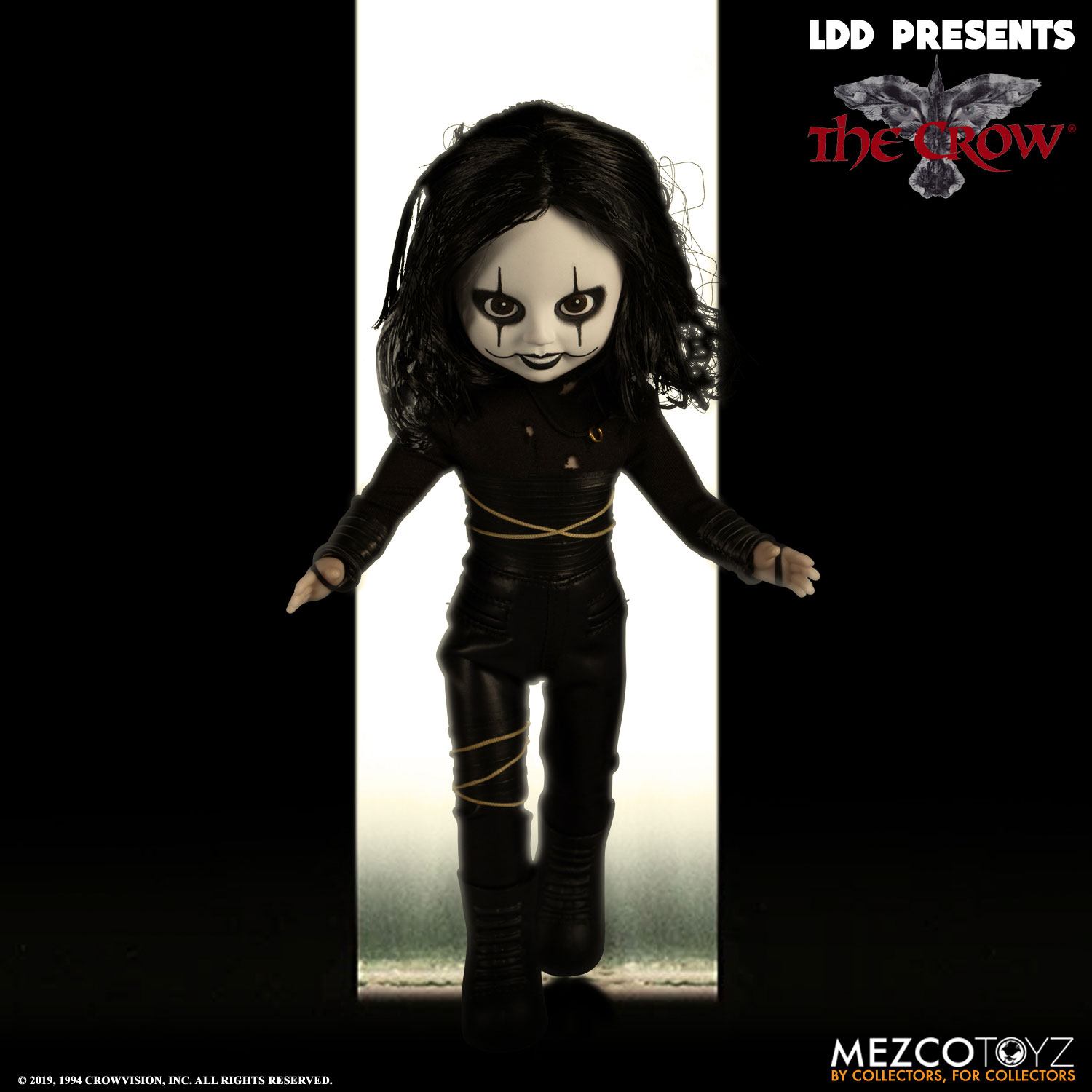 The Crow Living Dead Dolls Puppe Eric Draven 25 cm Puppen Living Dead Dolls