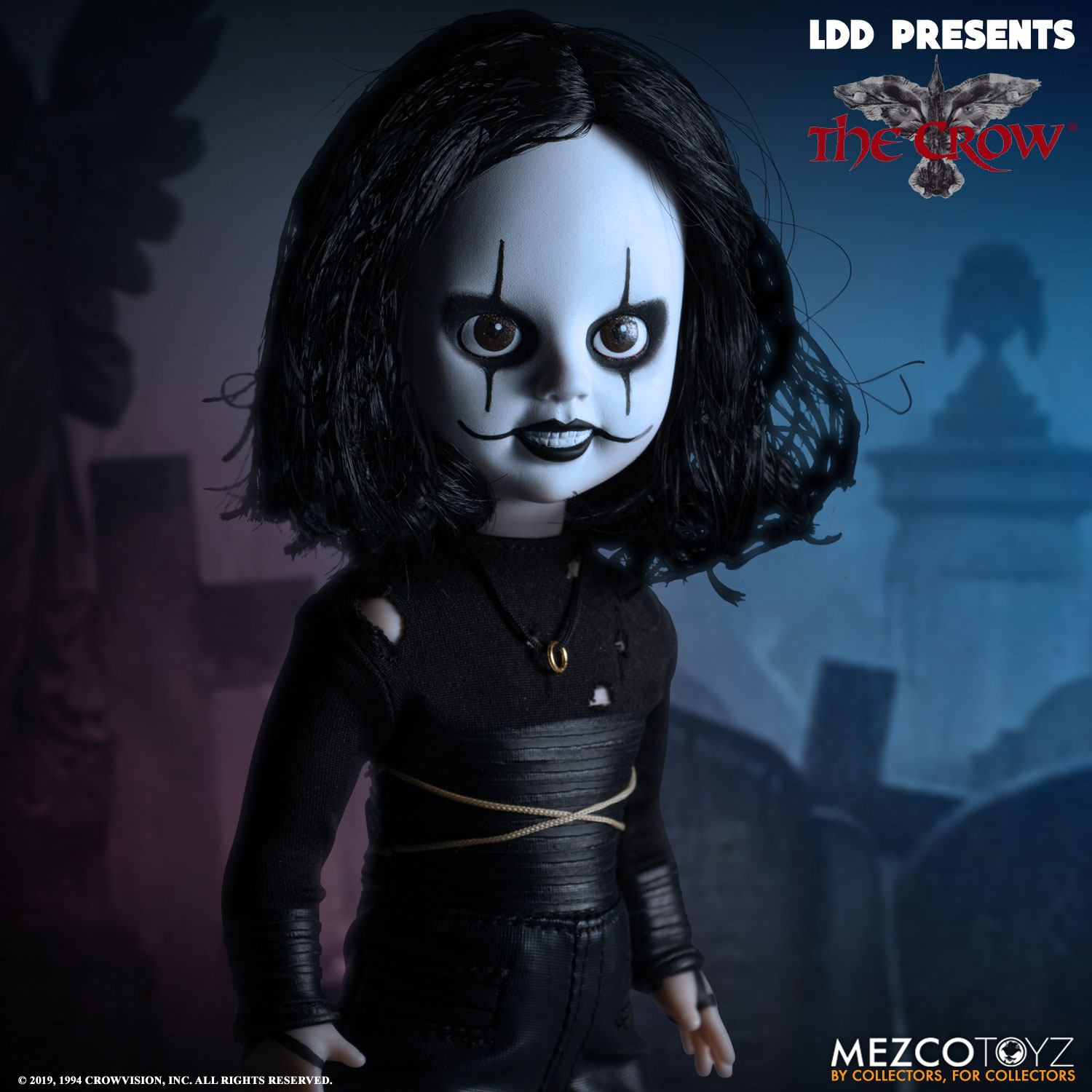 The Crow Living Dead Dolls Puppe Eric Draven 25 cm Puppen Living Dead Dolls