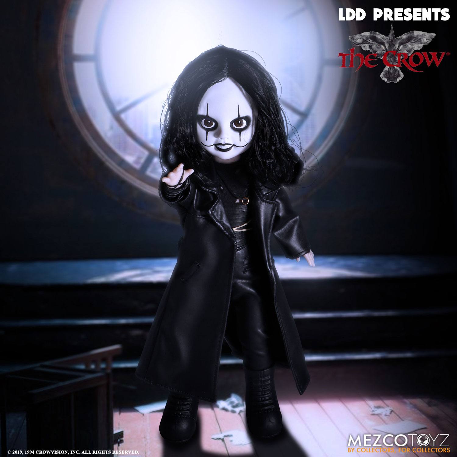 The Crow Living Dead Dolls Puppe Eric Draven 25 cm Puppen Living Dead Dolls