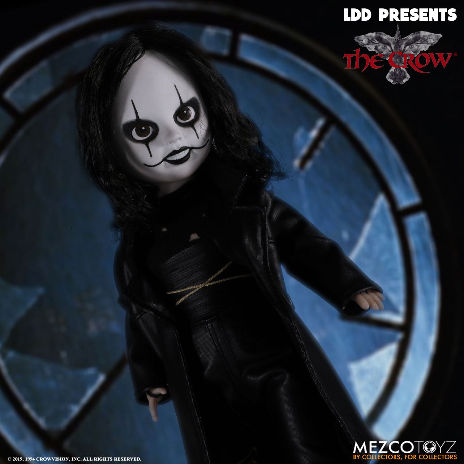 The Crow Living Dead Dolls Puppe Eric Draven 25 cm Puppen Living Dead Dolls
