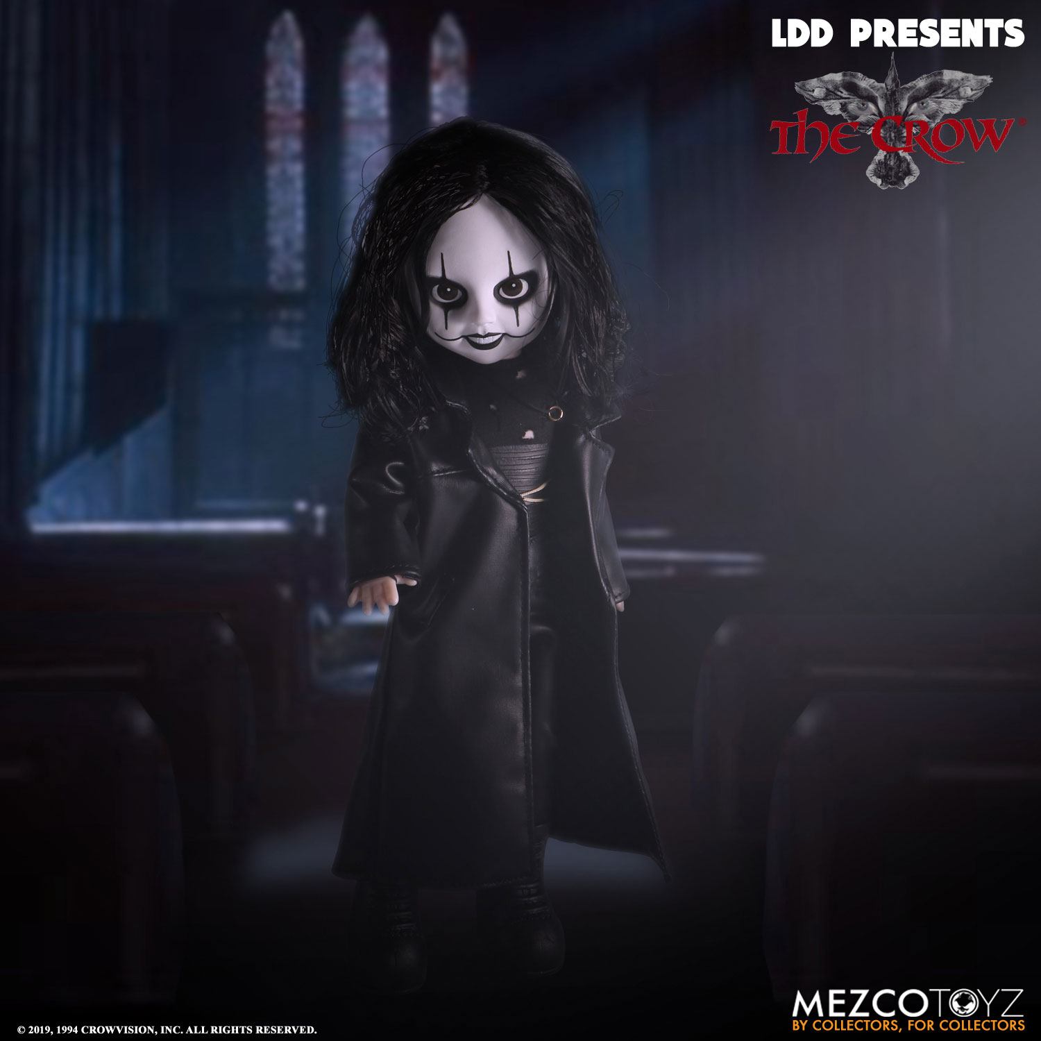 The Crow Living Dead Dolls Puppe Eric Draven 25 cm Puppen Living Dead Dolls