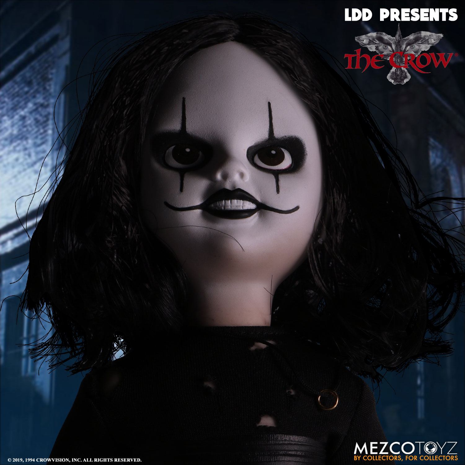The Crow Living Dead Dolls Puppe Eric Draven 25 cm Puppen Living Dead Dolls