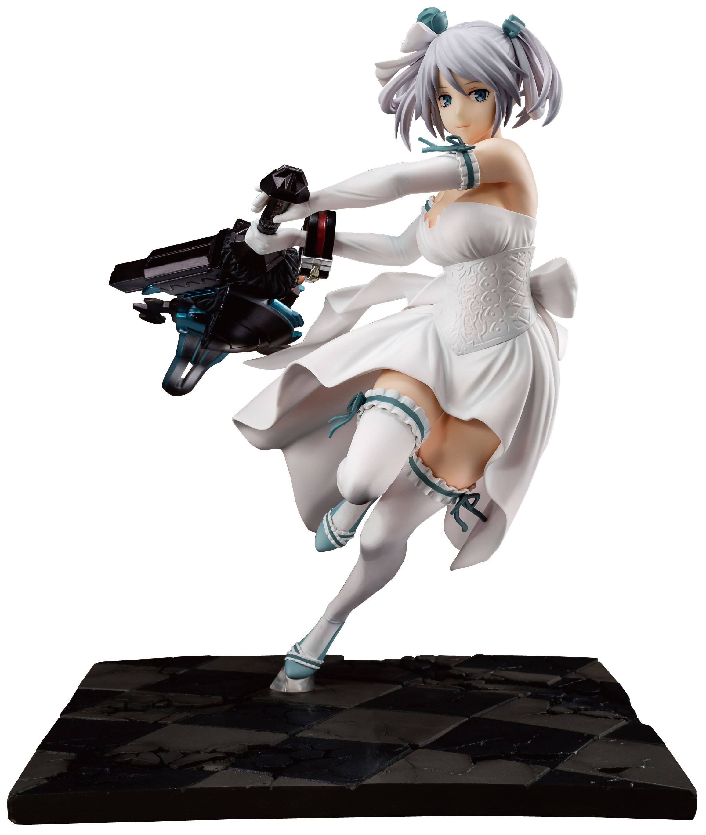 God Eater PVC Statue 1/7 Ciel Alenson Pure White Anniversary Dress Ver. 28 cm