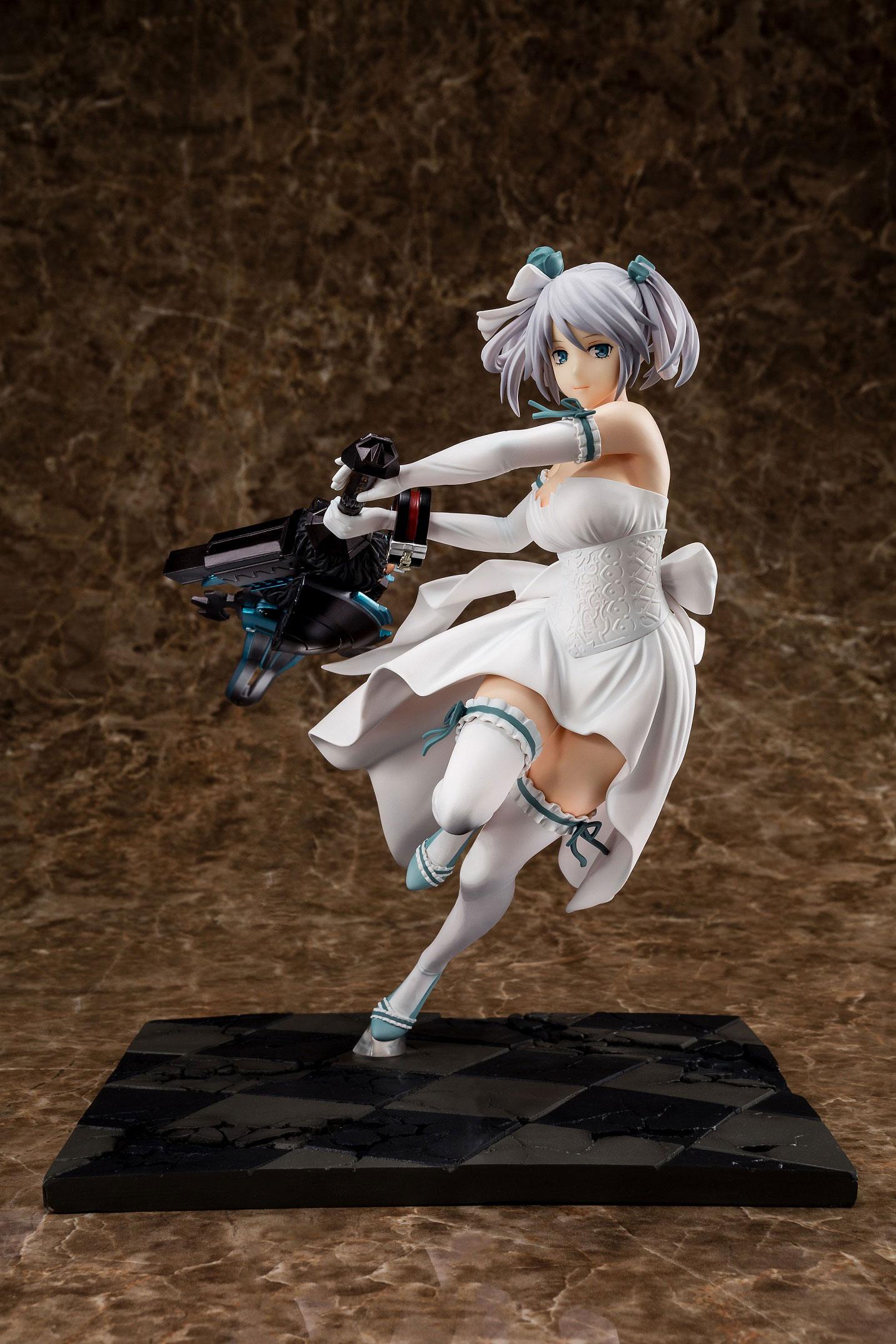 God Eater PVC Statue 1/7 Ciel Alenson Pure White Anniversary Dress Ver. 28 cm