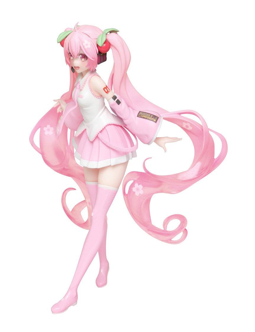 Vocaloid PVC Statue Sakura Miku Newly Written Illustration Ver. 20 cm