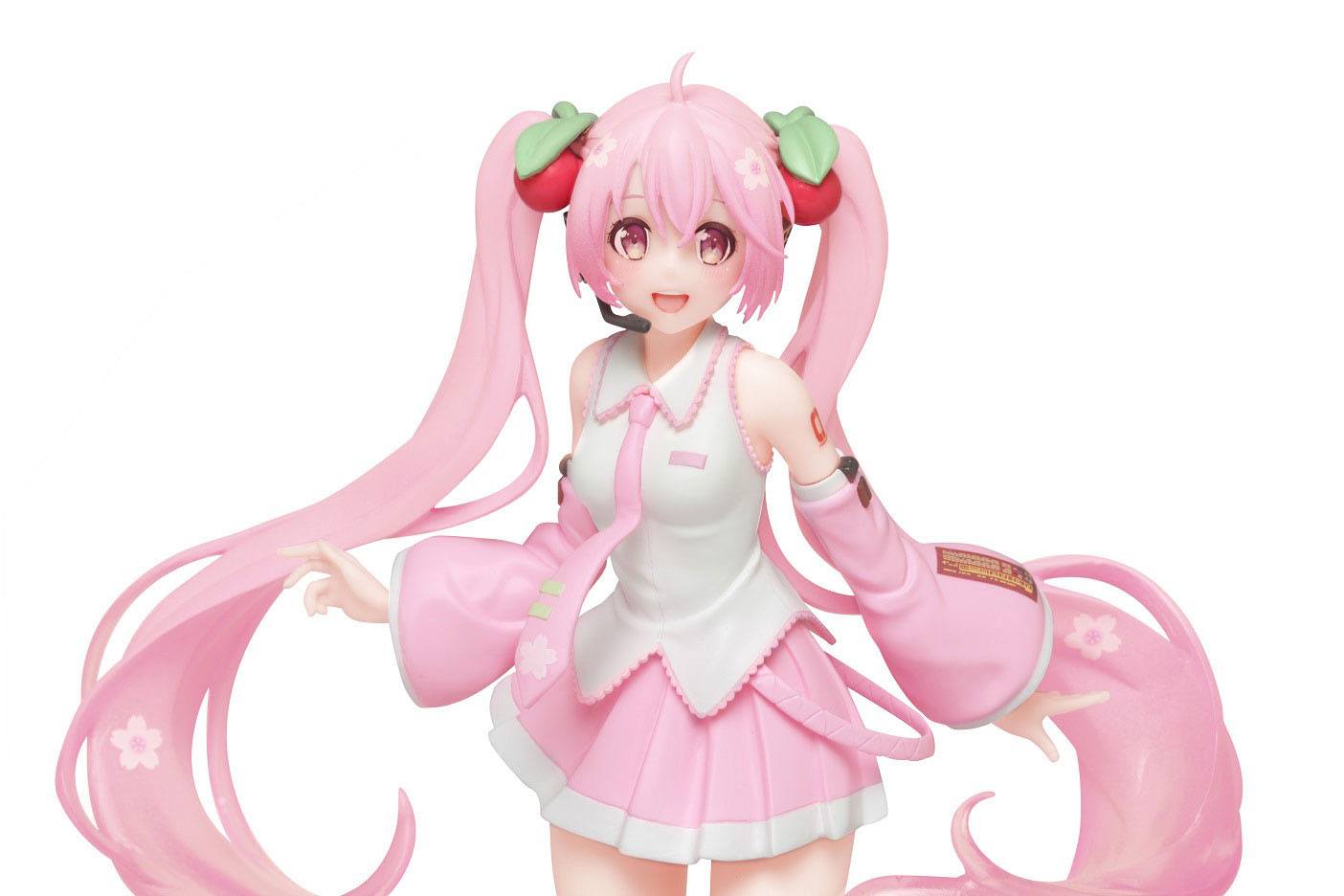 Vocaloid PVC Statue Sakura Miku Newly Written Illustration Ver. 20 cm