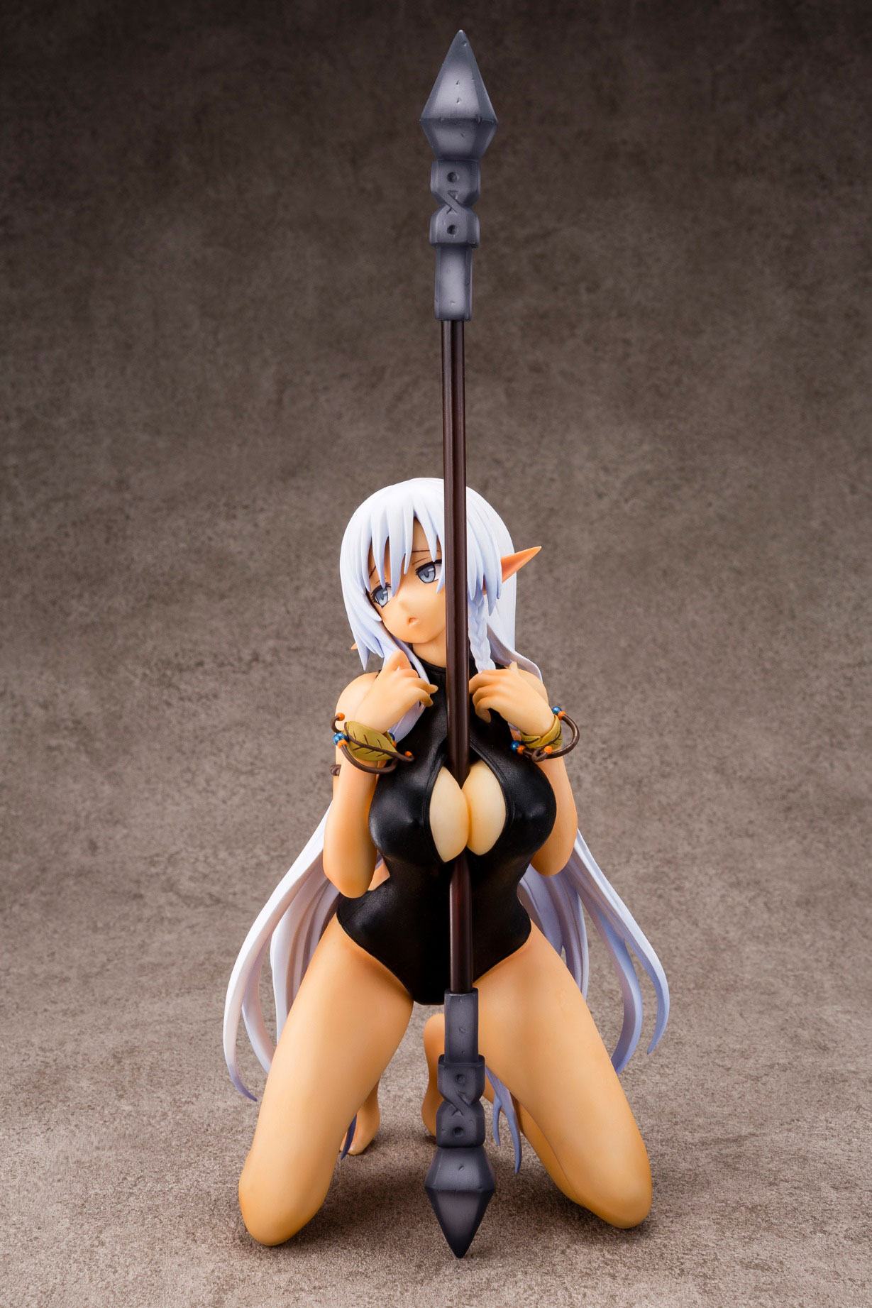 Queen's Blade Beautiful Fighters Statue 1/6 Alleyne Beaten Swimsuit Ultra Edition 17 cm