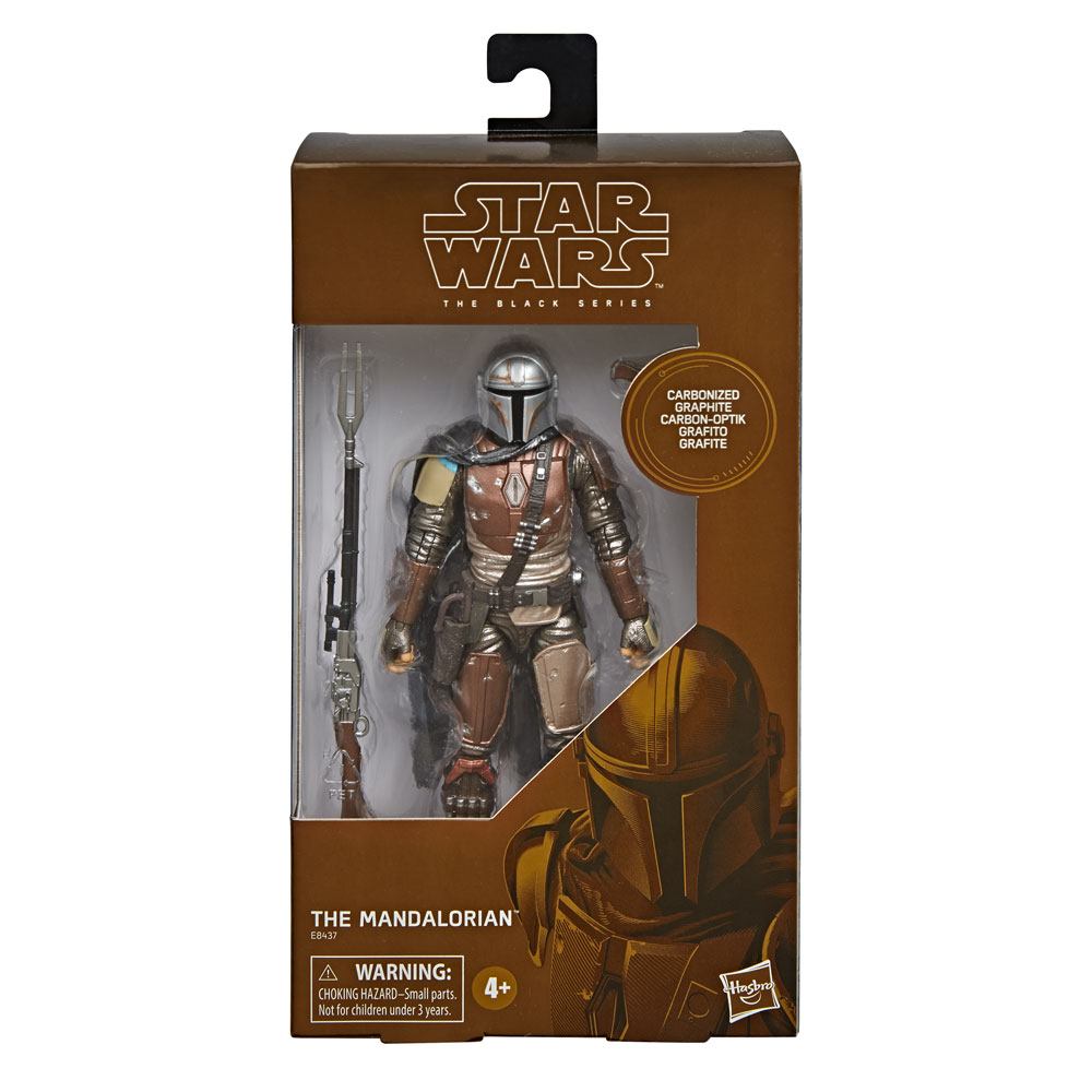 Star Wars The Mandalorian Black Series Carbonized Actionfigur The Mandalorian 15 cm