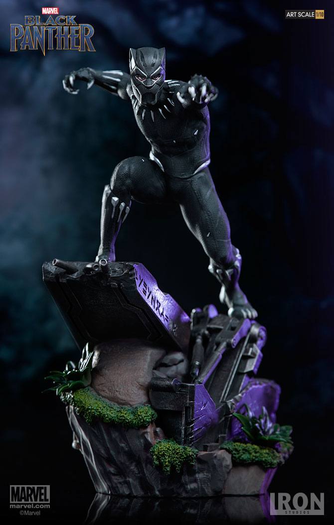 Black Panther Battle Diorama Series Statuen-set 1/10 (4er Set)