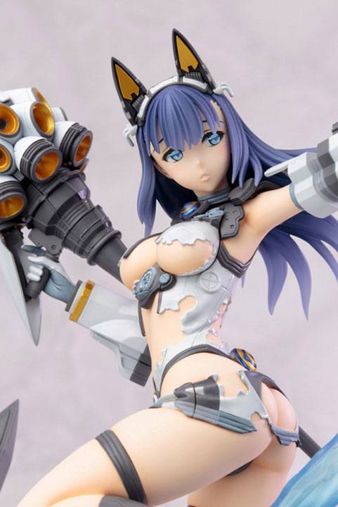 Sword & Wizards The Emperor of Sword & Seven Lady Knights Statue 1/8 Fuyuka Yukishiro Damage Version