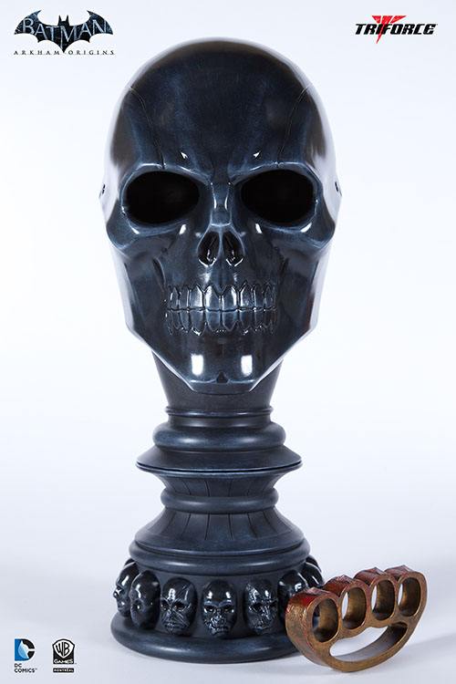 Batman Arkham Origins Replik 1/1 Black Mask Arsenal 46 cm