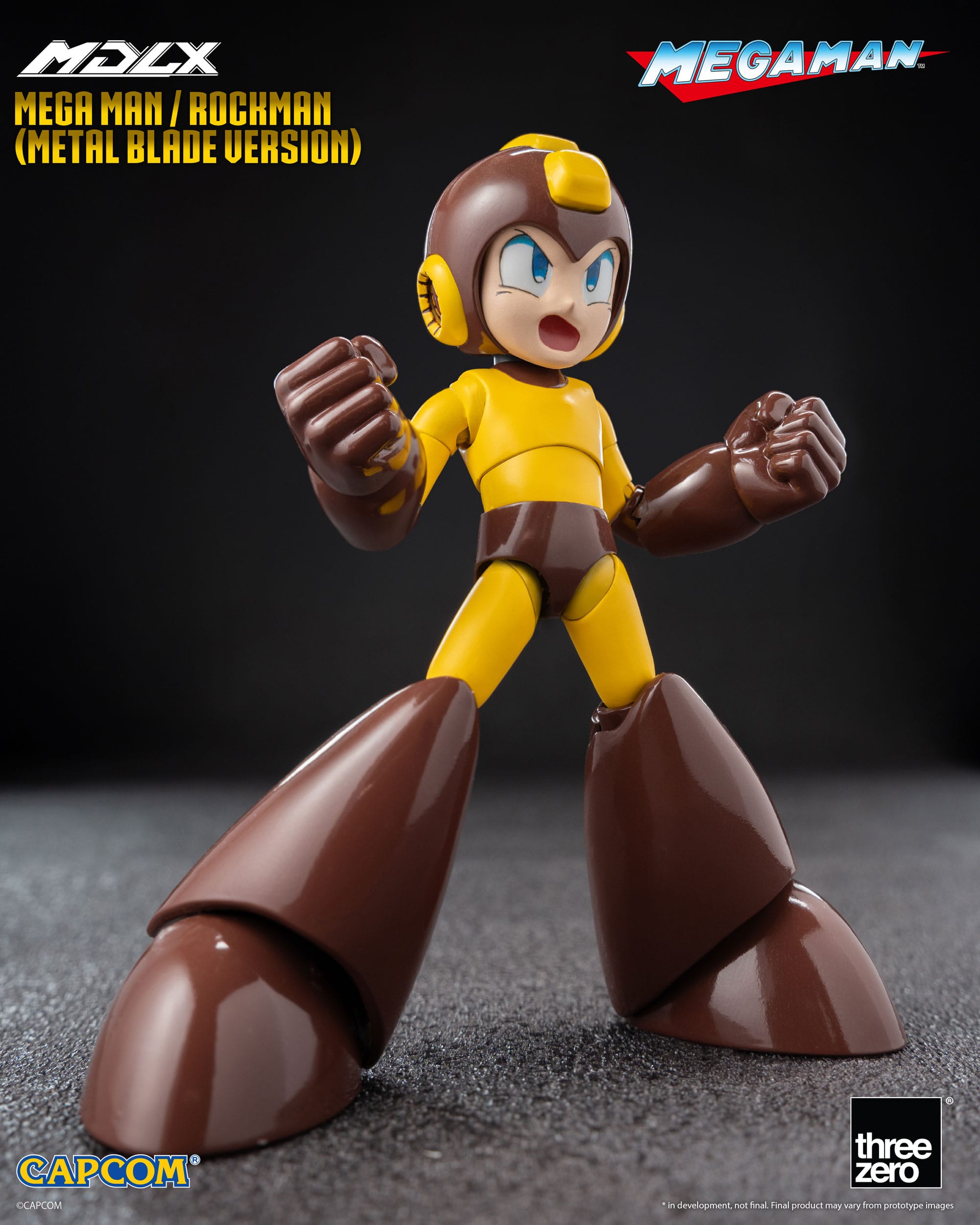 Mega Man MDLX Actionfigur Mega Man / Rockman (Metal Blade Version) 10 cm    