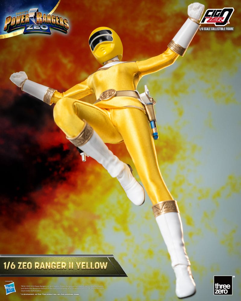 Power Rangers Zeo FigZero Actionfigur 1/6 Ranger II Yellow 30 cm