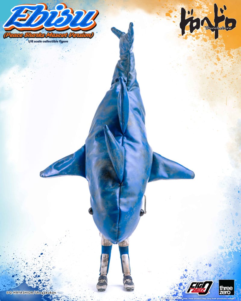 Dorohedoro FigZero Actionfigur 1/6 Ebisu Peace Sharks Mascot Ver. 24 cm