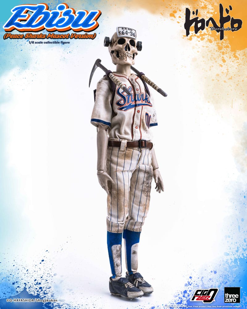 Dorohedoro FigZero Actionfigur 1/6 Ebisu Peace Sharks Mascot Ver. 24 cm