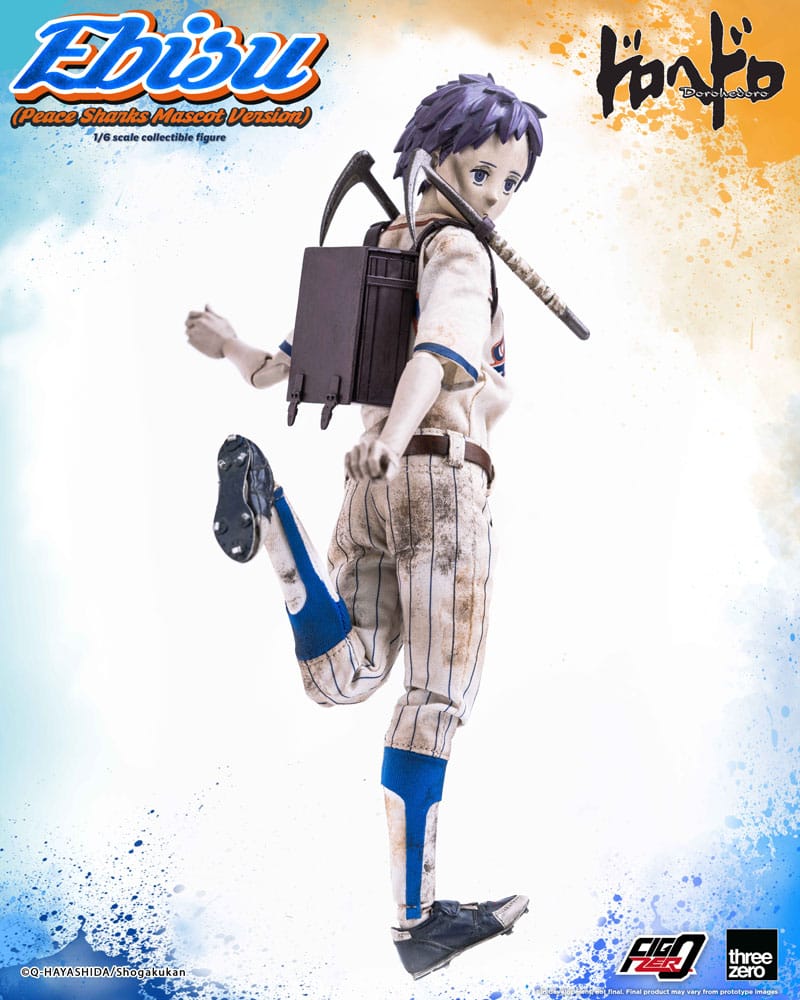 Dorohedoro FigZero Actionfigur 1/6 Ebisu Peace Sharks Mascot Ver. 24 cm