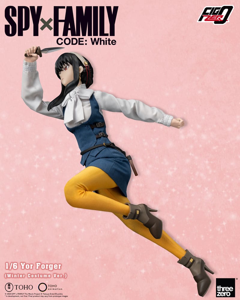 Spy x Family FigZero Actionfigur 1/6 Yor Forger (Winter Costume Ver.) 28 cm