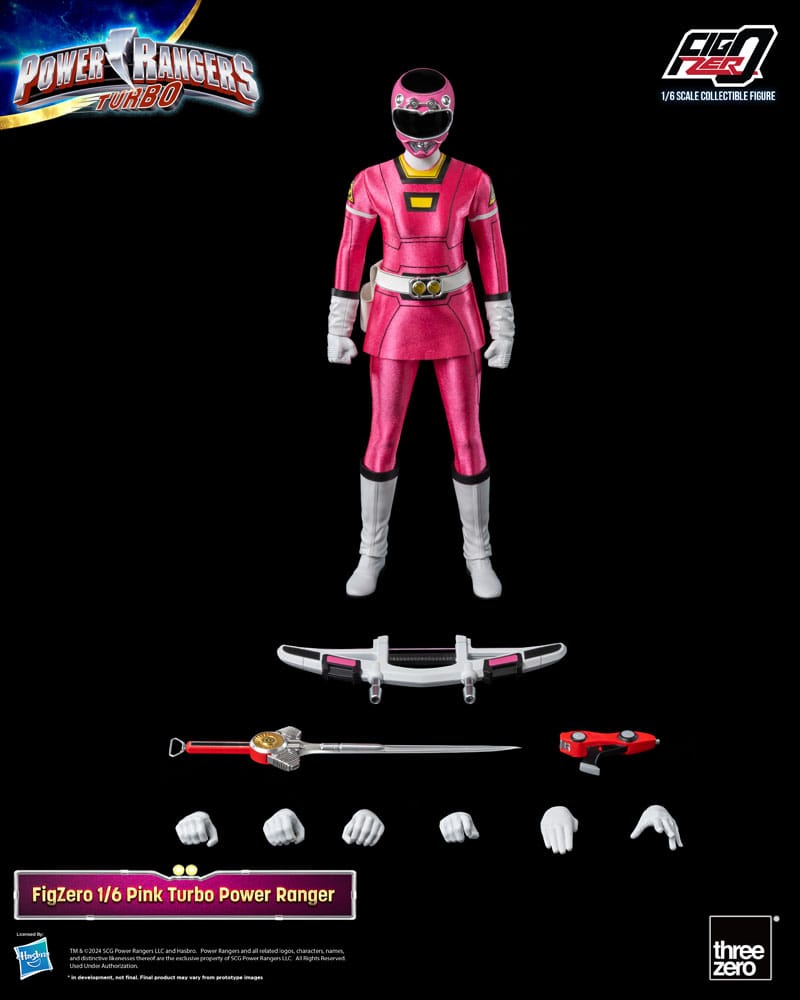 Power Rangers Turbo FigZero Actionfigur 1/6 Pink Turbo Power Ranger 30 cm