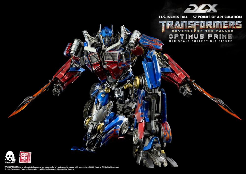 Transformers - Die Rache DLX Actionfigur 1/6 Optimus Prime 28 cm  