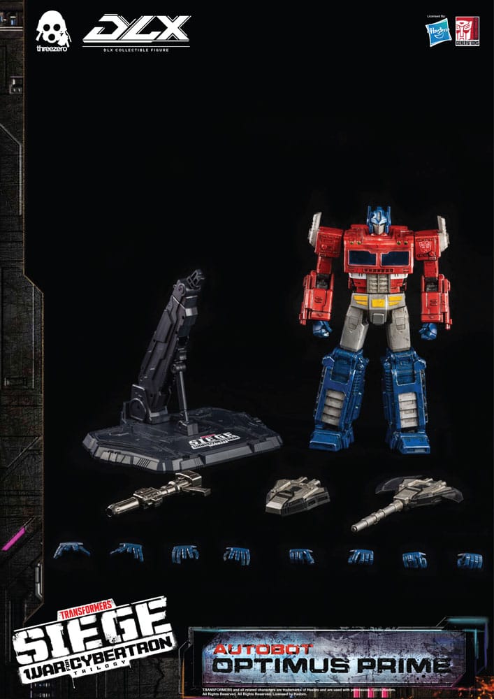 Transformers: War for Cybertron Trilogy DLX Actionfigur 1/6 Optimus Prime 25 cm   