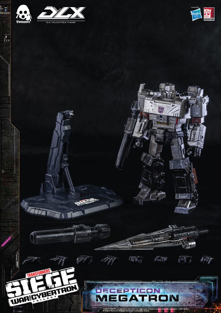 Transformers: War for Cybertron Trilogy DLX Actionfigur 1/6 Megatron 25 cm   