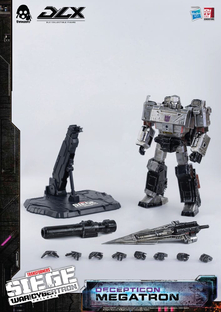 Transformers: War for Cybertron Trilogy DLX Actionfigur 1/6 Megatron 25 cm   