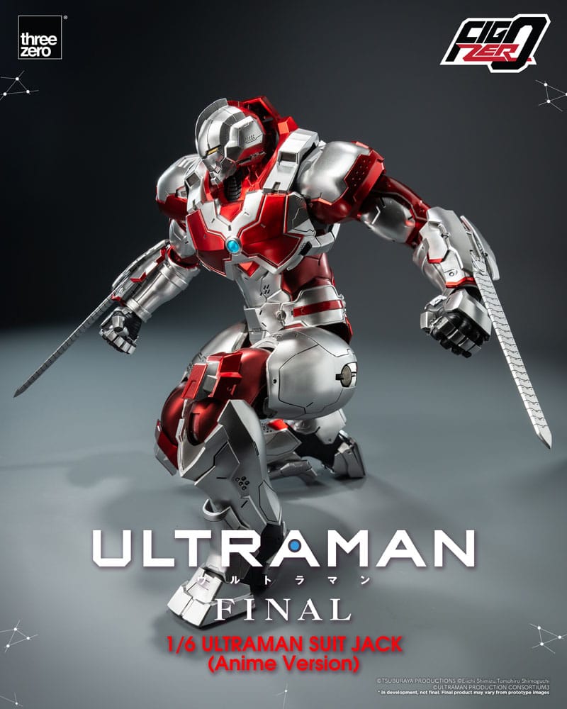 Ultraman Final FigZero Actionfigur 1/6 Ultraman Suit Jack Anime Version 35 cm  