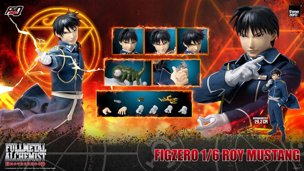 Fullmetal Alchemist: Brotherhood Actionfiguren FigZero 1/6 Roy Mustang 29 cm