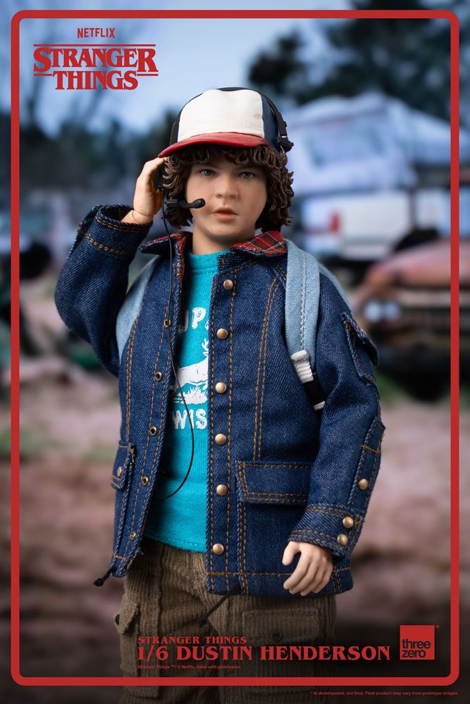 Stranger Things Actionfigur 1/6 Dustin Henderson 23 cm