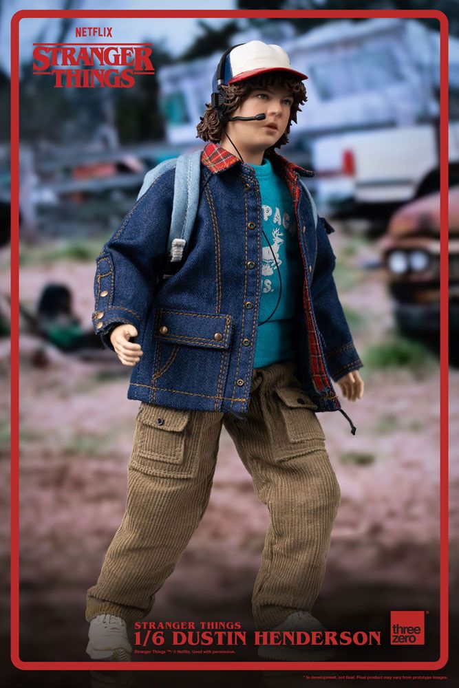 Stranger Things Actionfigur 1/6 Dustin Henderson 23 cm