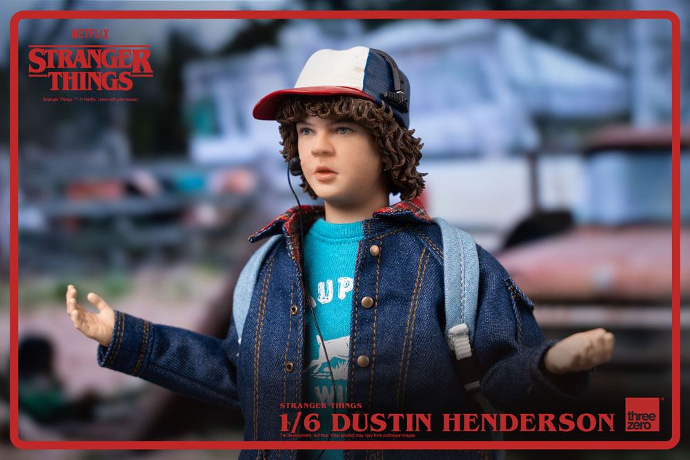 Stranger Things Actionfigur 1/6 Dustin Henderson 23 cm