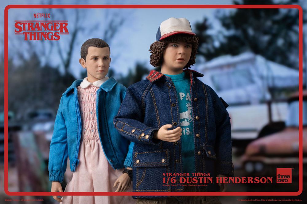 Stranger Things Actionfigur 1/6 Dustin Henderson 23 cm