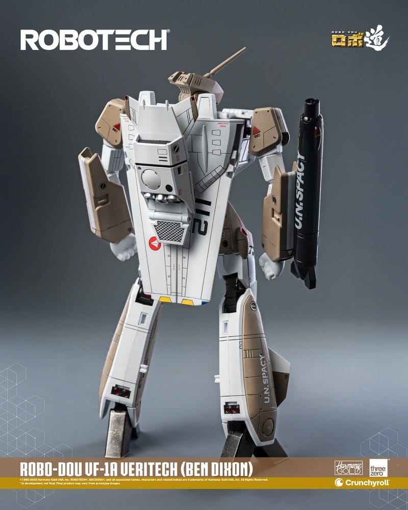 Robotech Actionfigur ROBO-DOU VF-1A Veritech (Ben Dixon) 20 cm