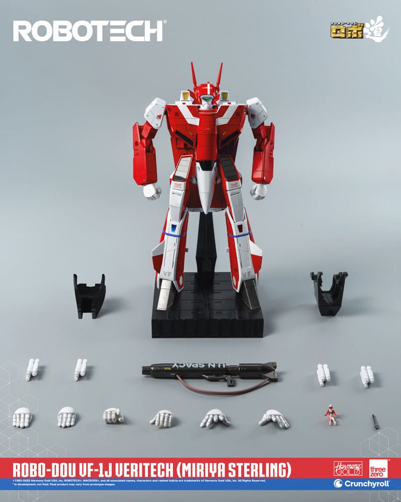 Robotech Actionfigur ROBO-DOU VF-1J Veritech (Miriya Sterling) 20 cm