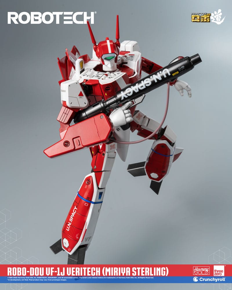 Robotech Actionfigur ROBO-DOU VF-1J Veritech (Miriya Sterling) 20 cm