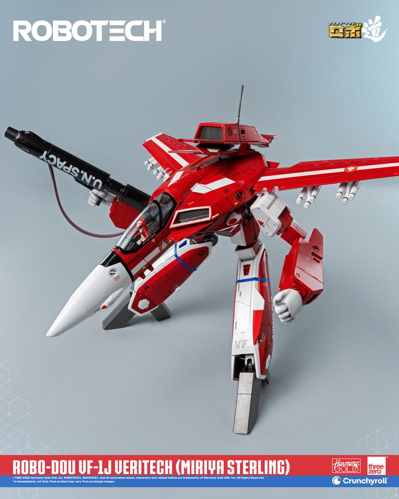 Robotech Actionfigur ROBO-DOU VF-1J Veritech (Miriya Sterling) 20 cm