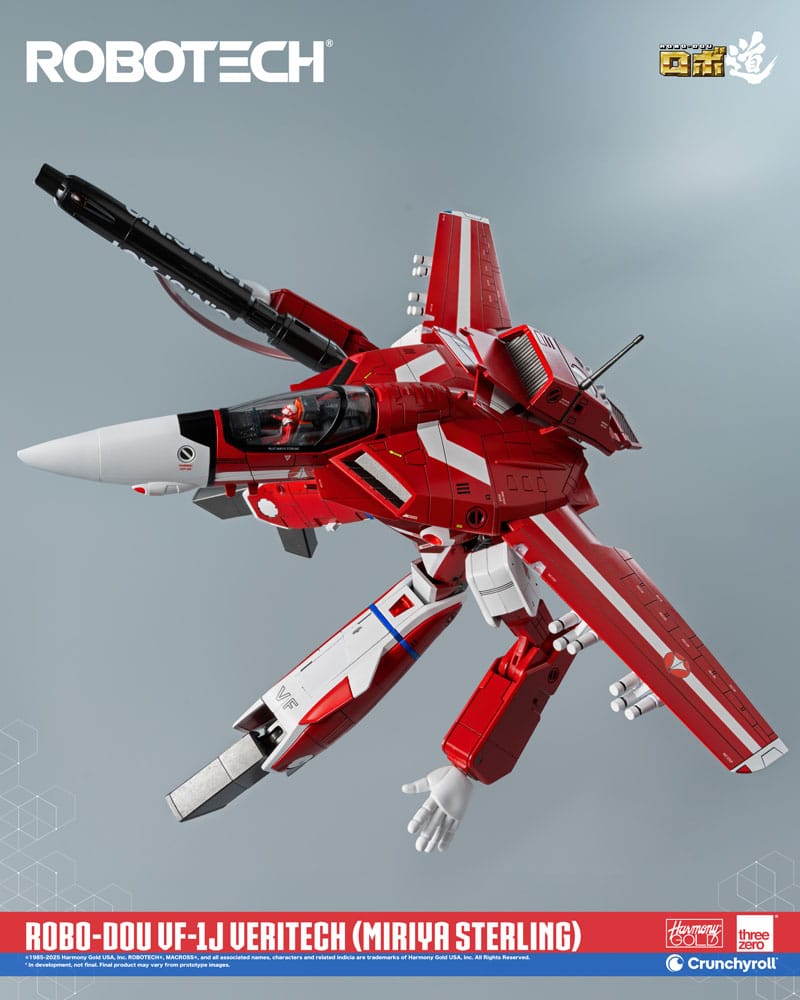 Robotech Actionfigur ROBO-DOU VF-1J Veritech (Miriya Sterling) 20 cm