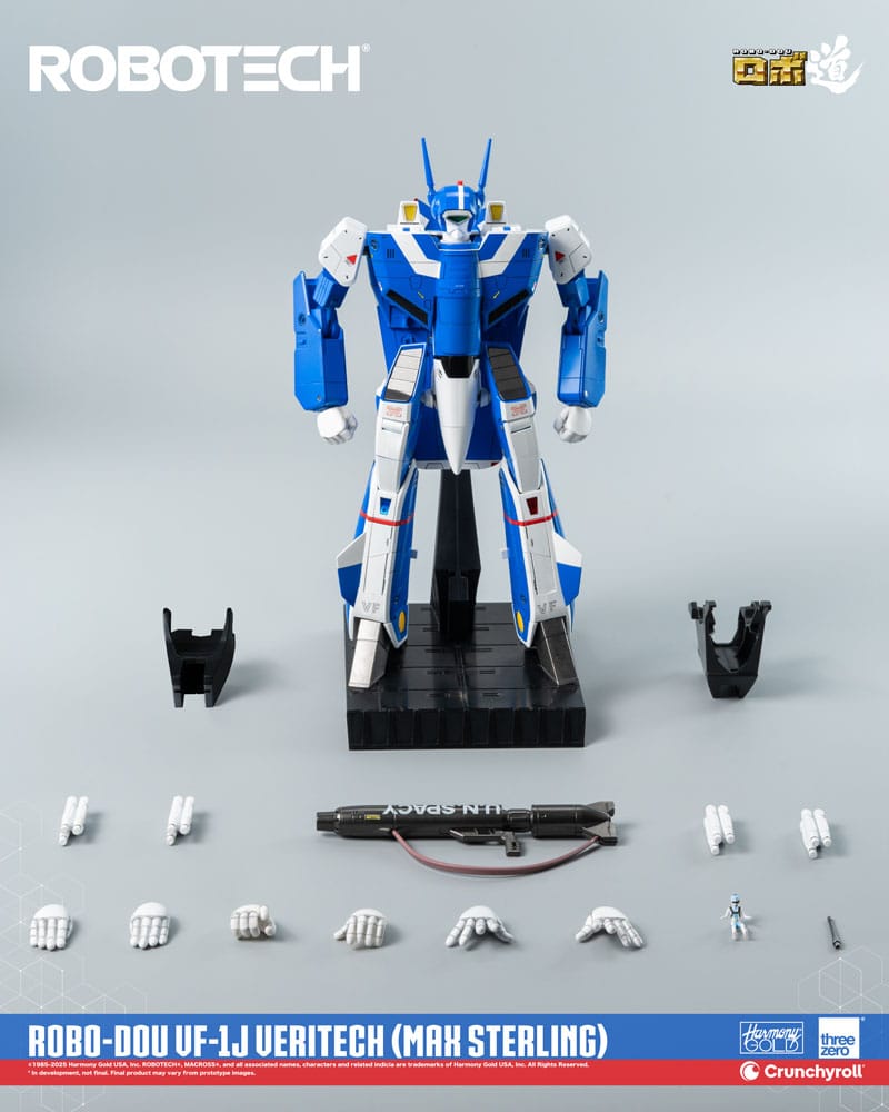 Robotech Actionfigur ROBO-DOU VF-1J Veritech (Max Sterling) 20 cm