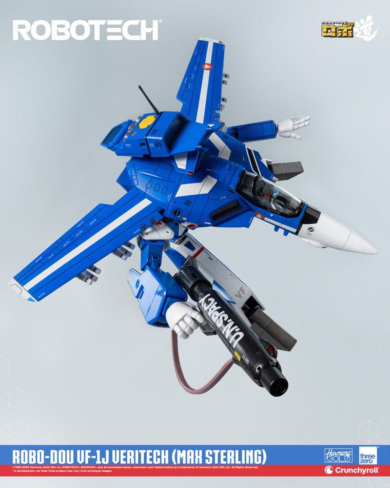 Robotech Actionfigur ROBO-DOU VF-1J Veritech (Max Sterling) 20 cm